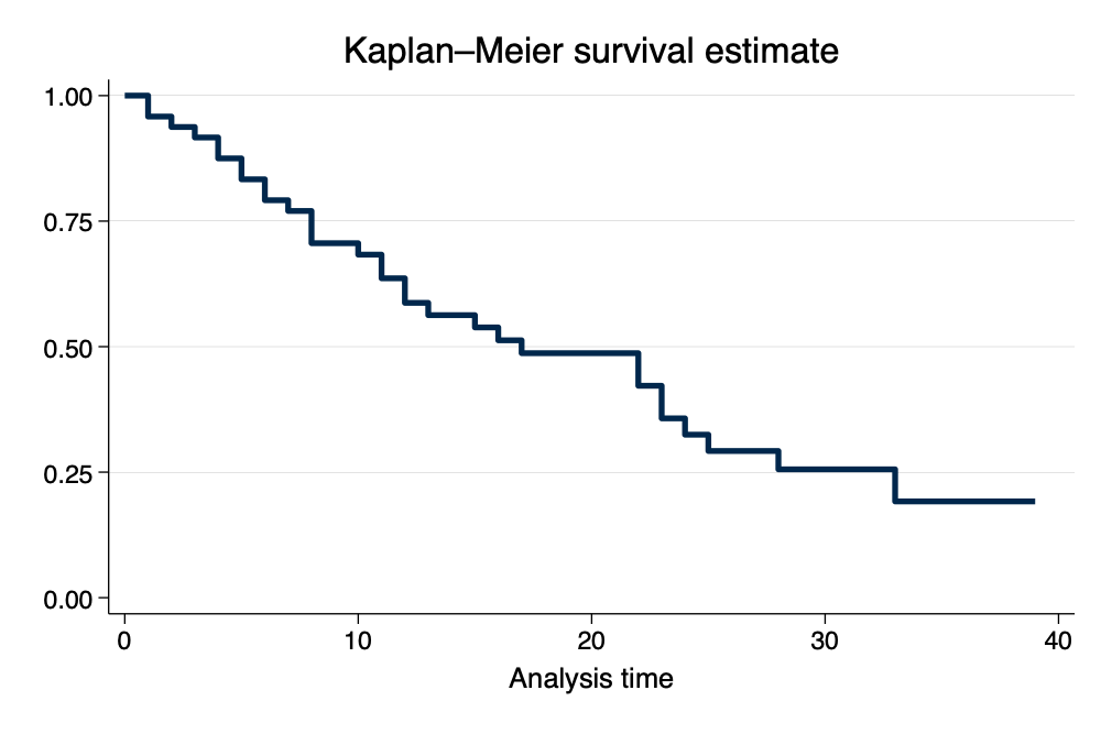 Kaplan-Meier Survivor Function